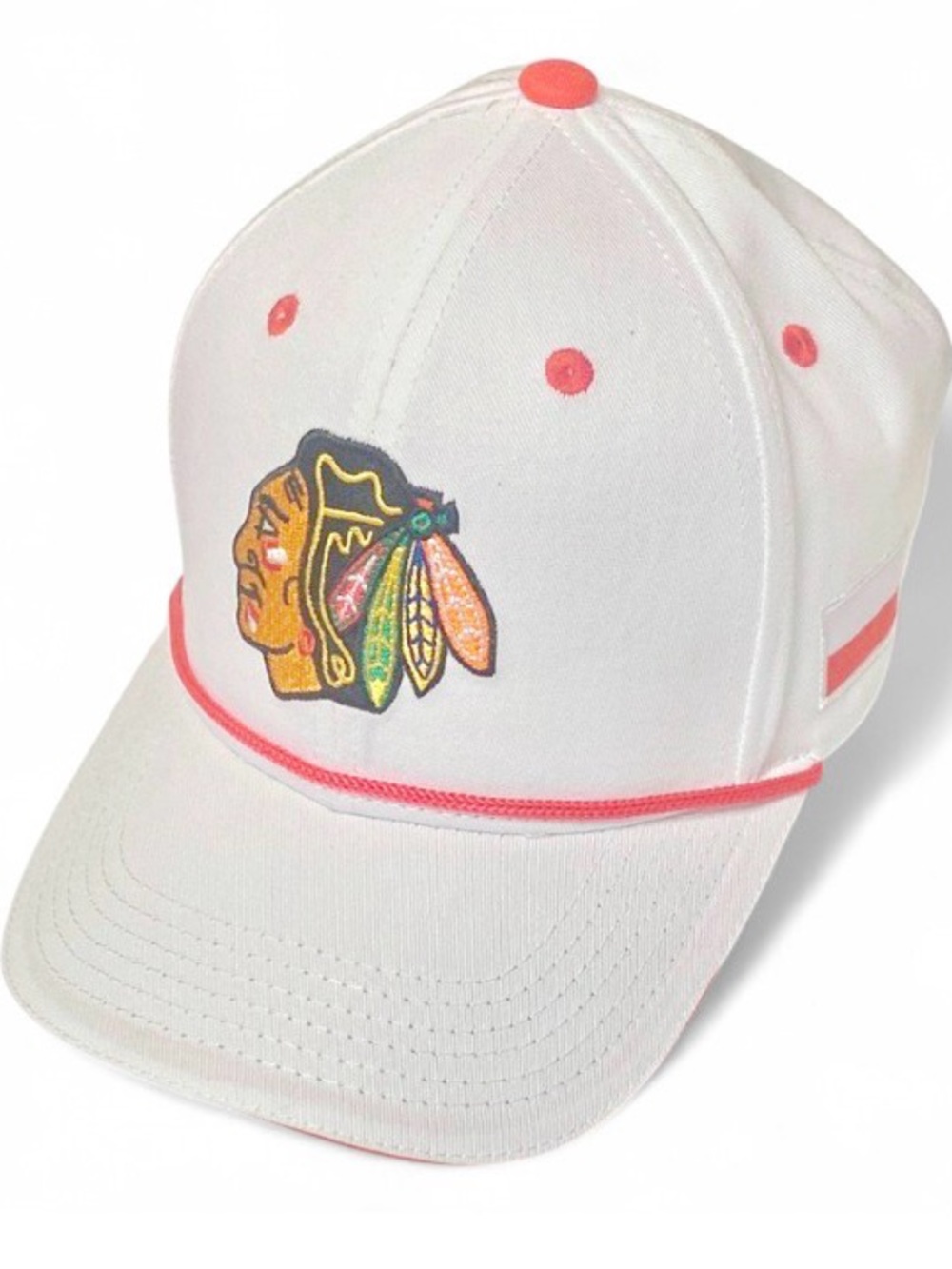 Melonwear Chicago Blackhawks Hat Polish Flag Adjustable Baseball Cap